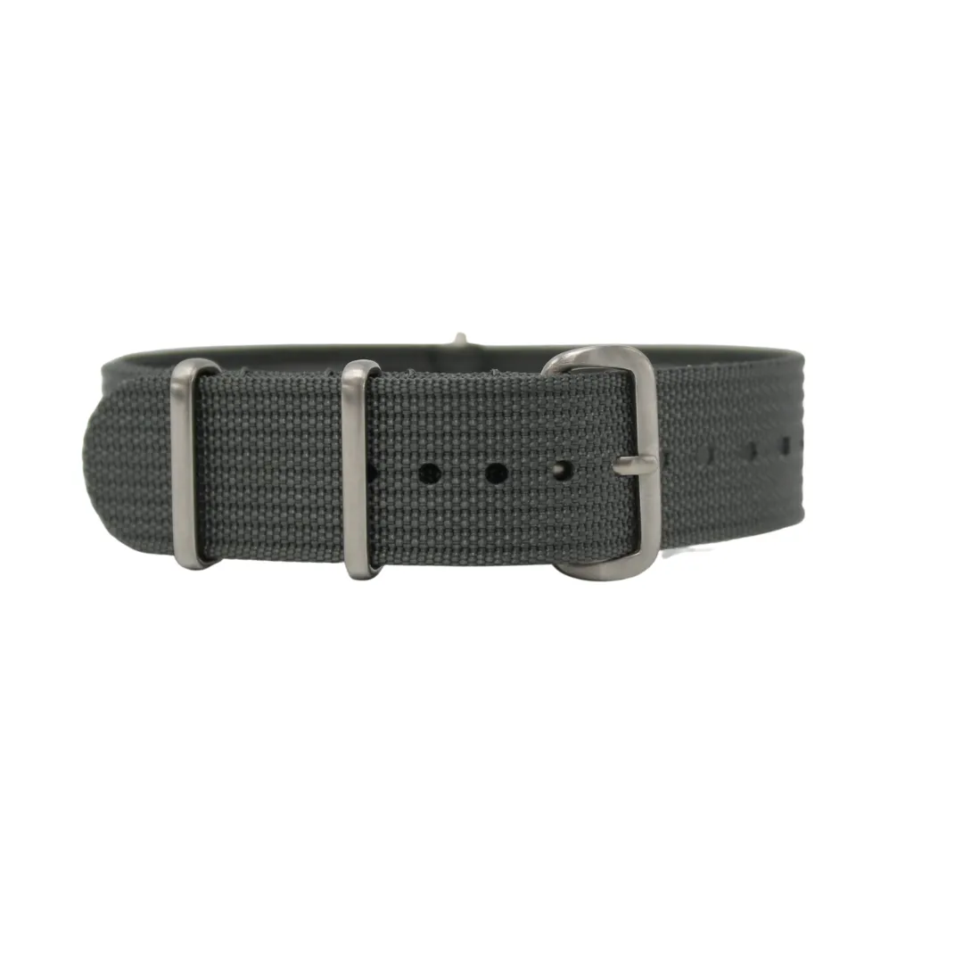 18mm Nato Strap - Charcoal Grey