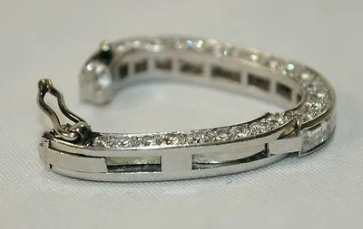 1920s Vintage 3  Carat Diamond Neckace Shortener in Platinum - $20K VALUE