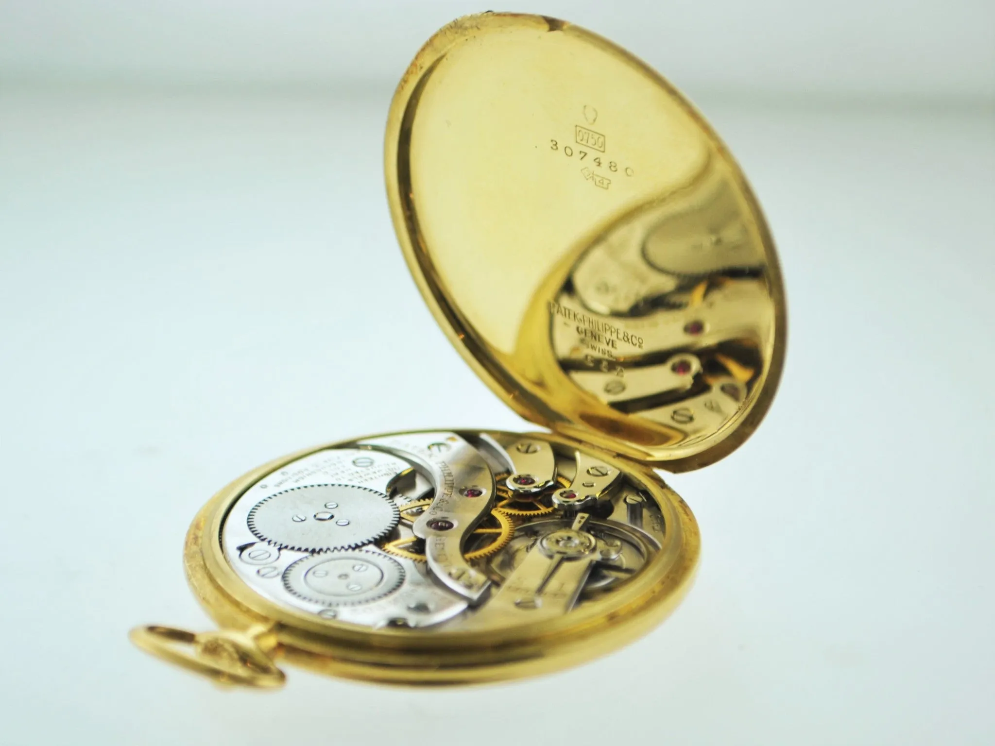 1940s Patek Philippe for Tiffany & Co. Elegant Ultra Thin Pocket Watch in 18K Gold  - $25K VALUE