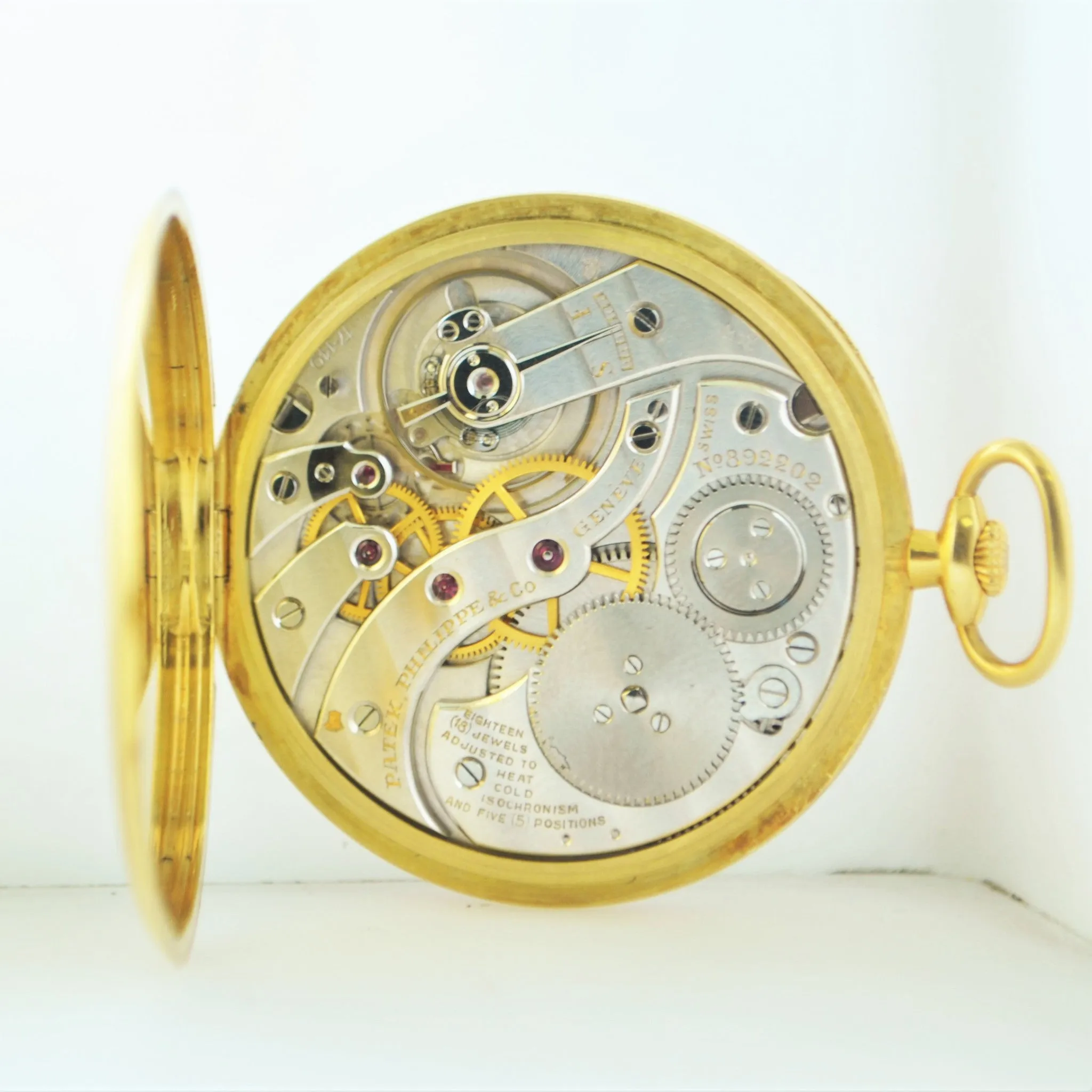1940s Patek Philippe for Tiffany & Co. Elegant Ultra Thin Pocket Watch in 18K Gold  - $25K VALUE