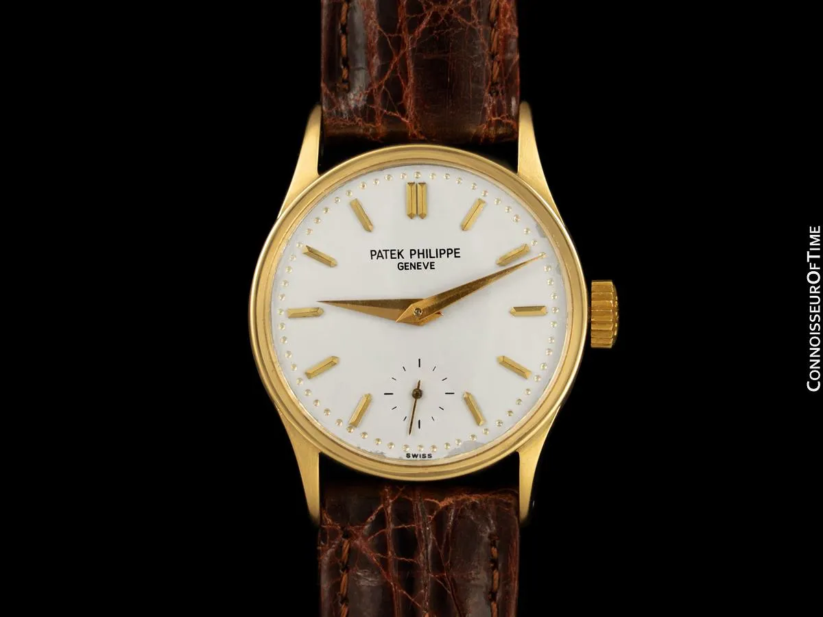 1940's Patek Philippe Vintage Calatrava Ref. 96 Mens Watch - 18K Gold