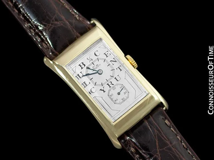 1944 Rolex Prince Brancard Eaton 1/4 Century Doctor's Watch - 14K Gold
