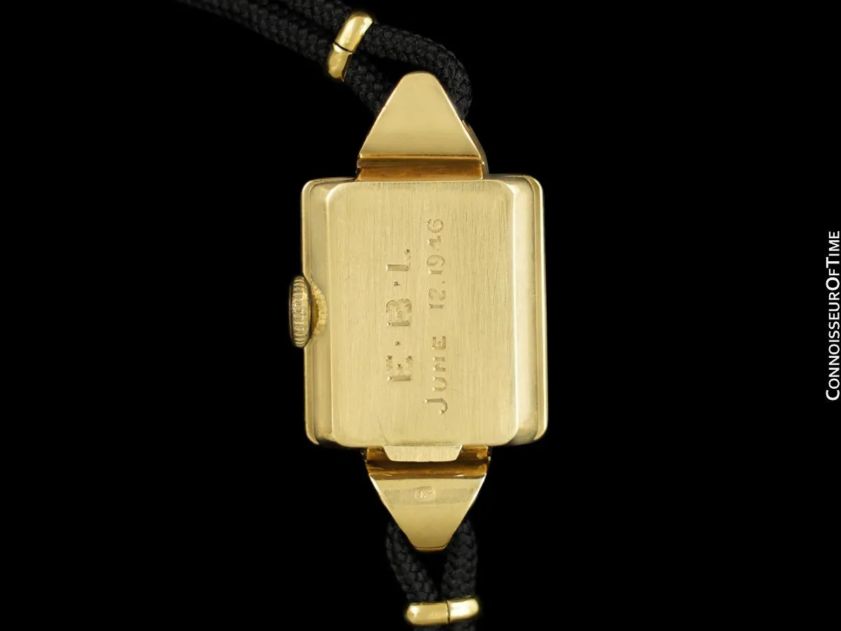 1946 Tiffany & Co. Ladies Vintage Watch - 14K Gold