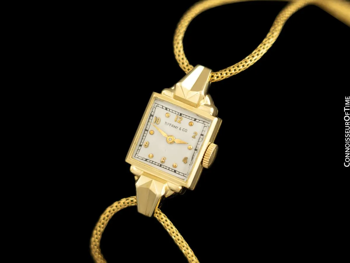 1950 Tiffany & Co. Ladies Vintage Watch - 14K Gold