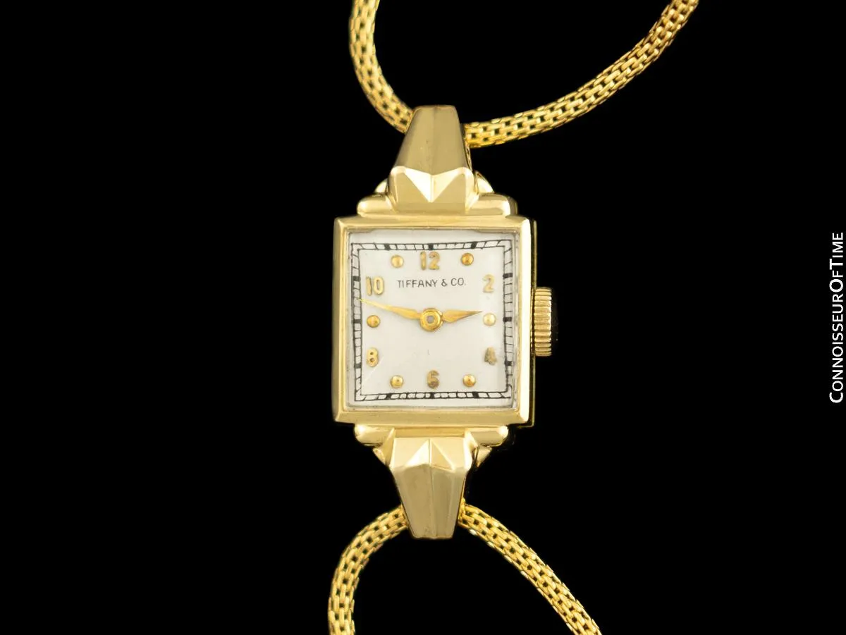 1950 Tiffany & Co. Ladies Vintage Watch - 14K Gold