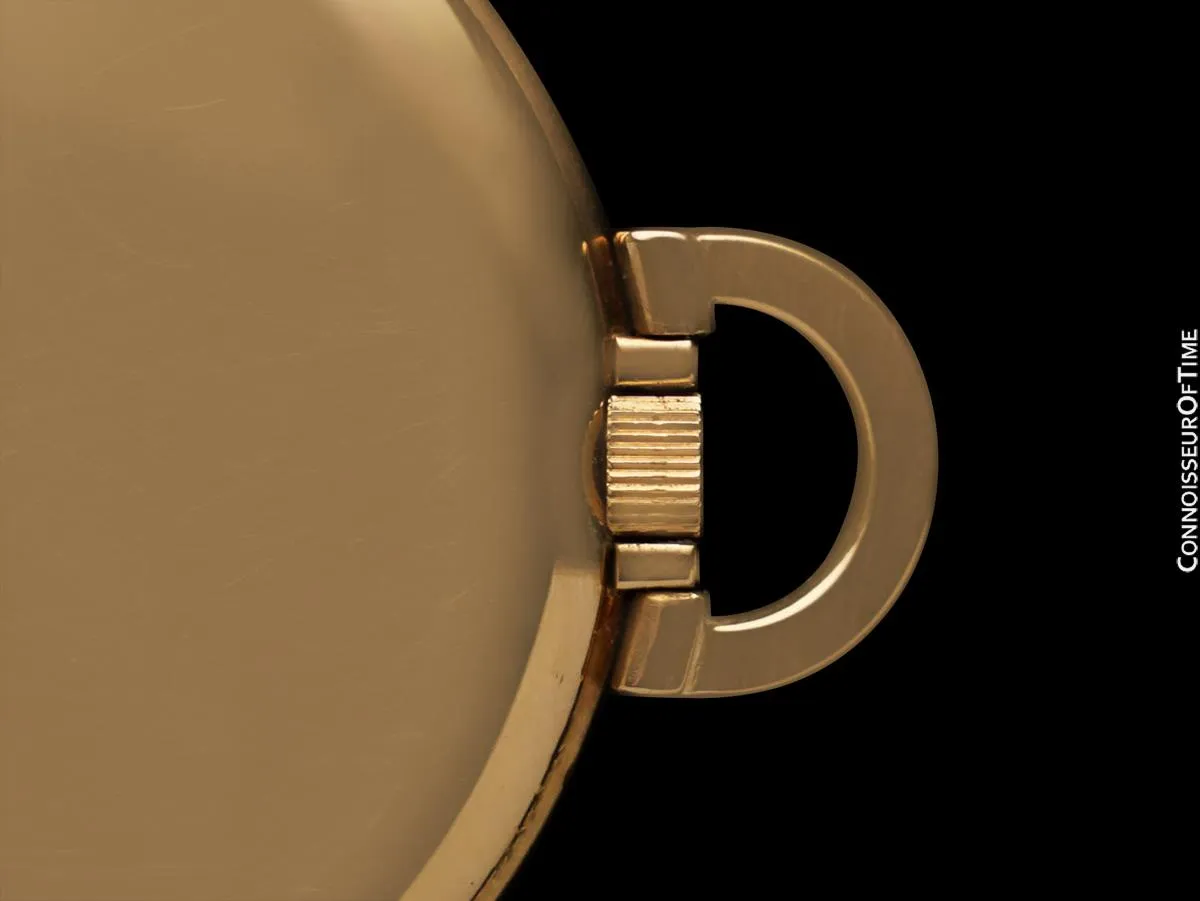 1965 Patek Philippe Antique “Ultra-Thin” Mens 47mm Pocket Watch - 18K Gold
