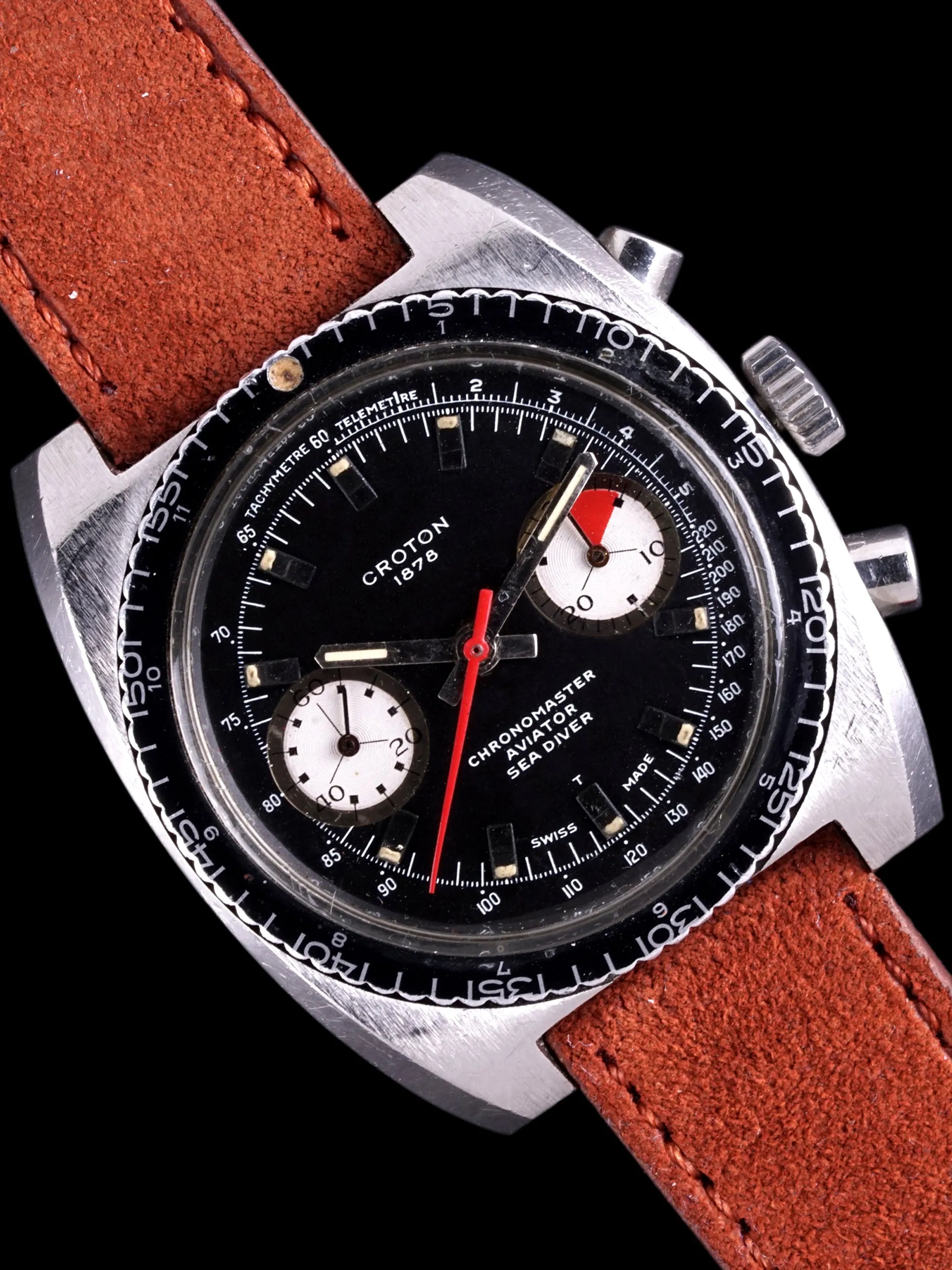 1970s Croton 106 Chronomaster (Ref. 903011) "Paul Newman"
