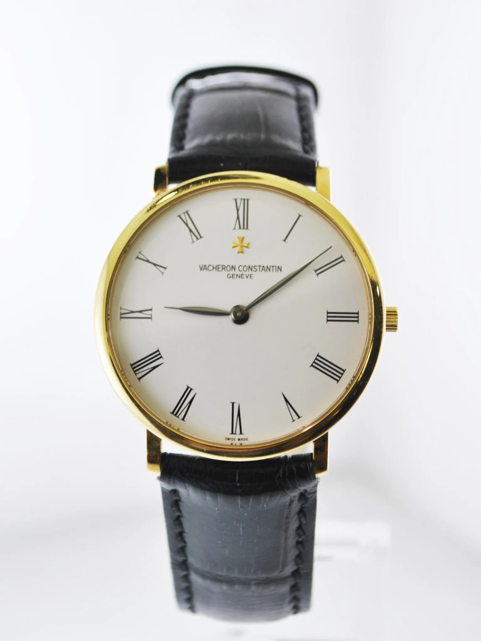 1970's Vacheron Constantin Round Ultra Thin Wristwatch in 18 Karat Yellow Gold - $35K VALUE