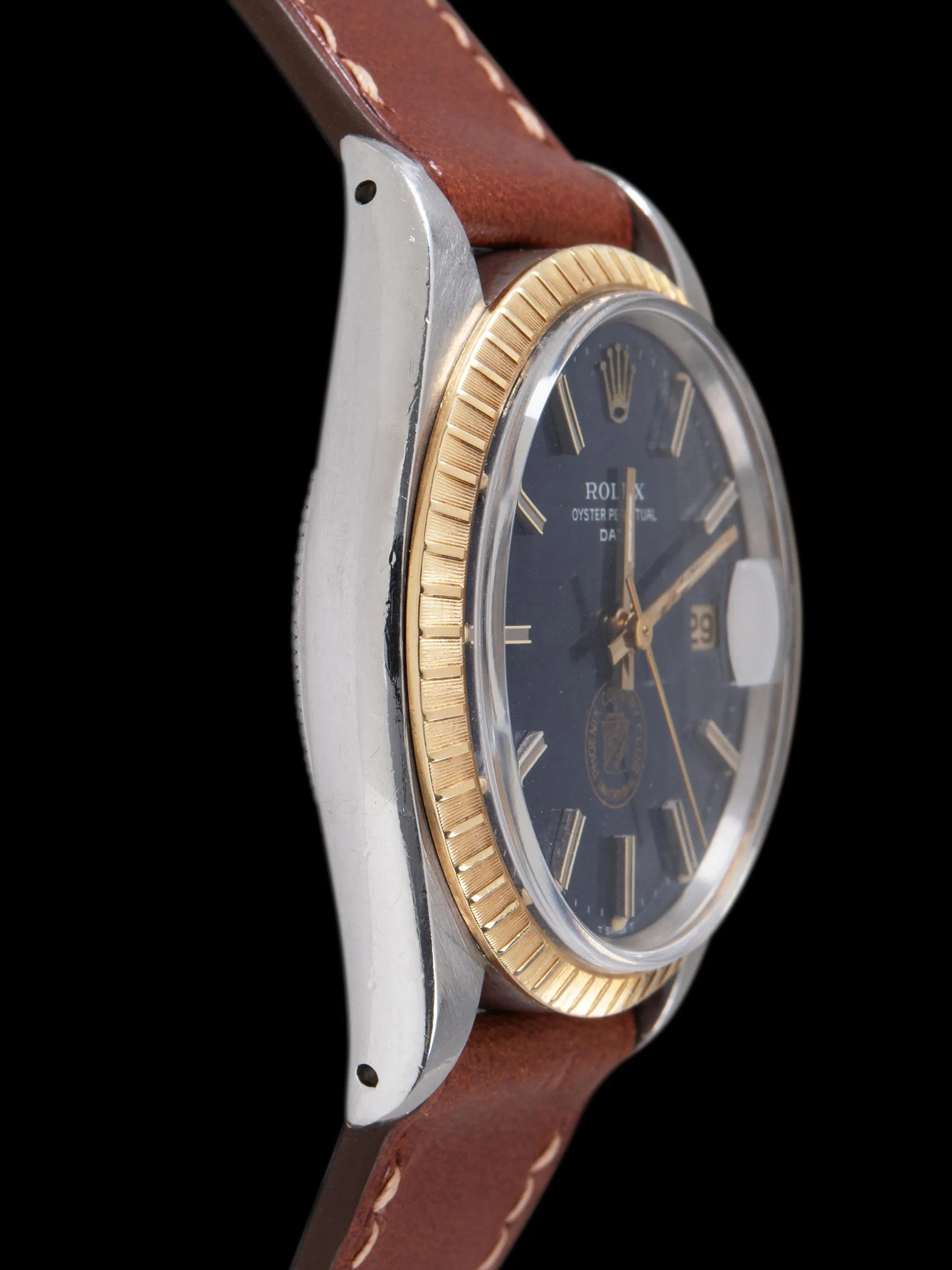 1971 Rolex Two-Tone Oyster-Perpetual Date (Ref. 1505) Blue Mosaic "Phoenix Country Club" Dial