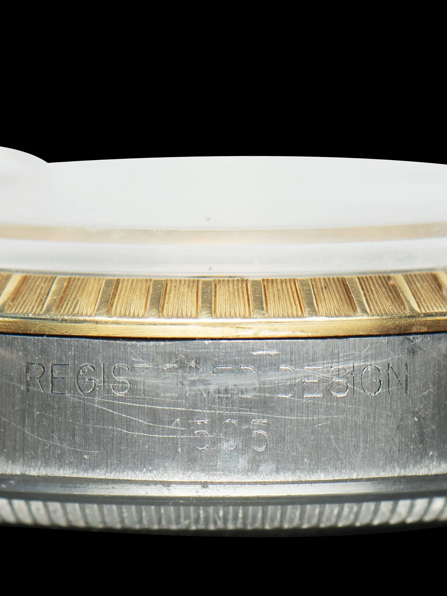 1971 Rolex Two-Tone Oyster-Perpetual Date (Ref. 1505) Blue Mosaic "Phoenix Country Club" Dial