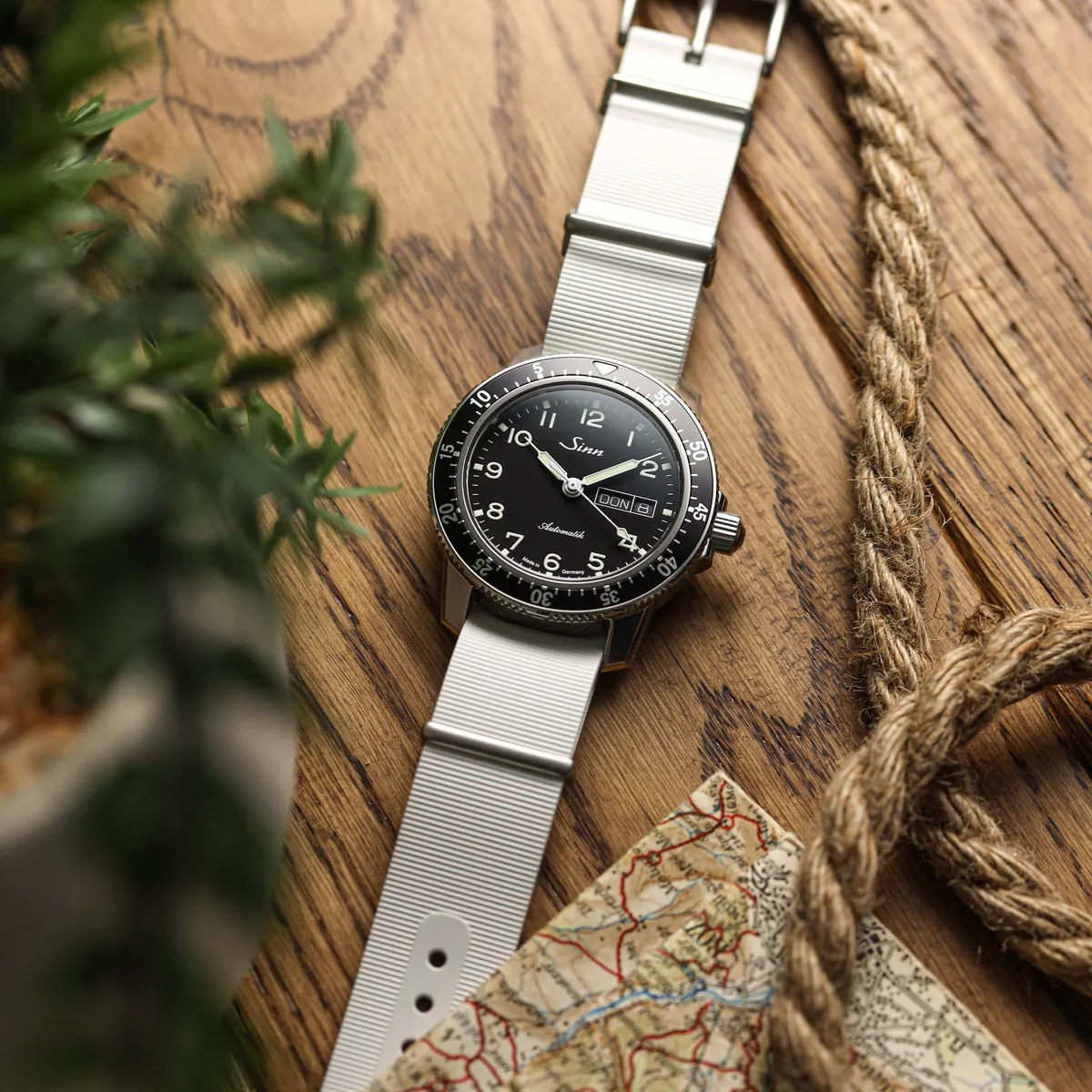 1973 British Military Watch Strap: 328 MARINE - Admiralty Grey