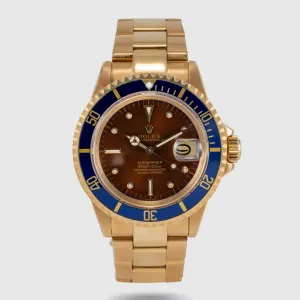 1978 Rolex Submariner 18K Tropical Dial Ref. 1680