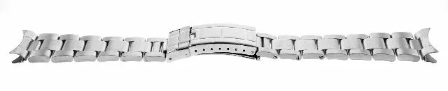19MM OYSTER WATCH BAND FOR ROLEX DATE,AIRKING 1500 5500 5505 WET SUIT FLIP LOCK