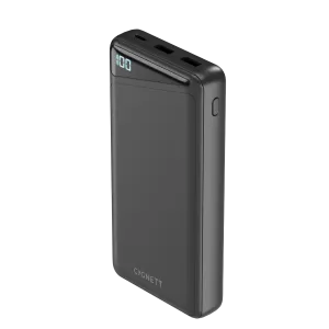 20,000 mAh Power Bank - Black
