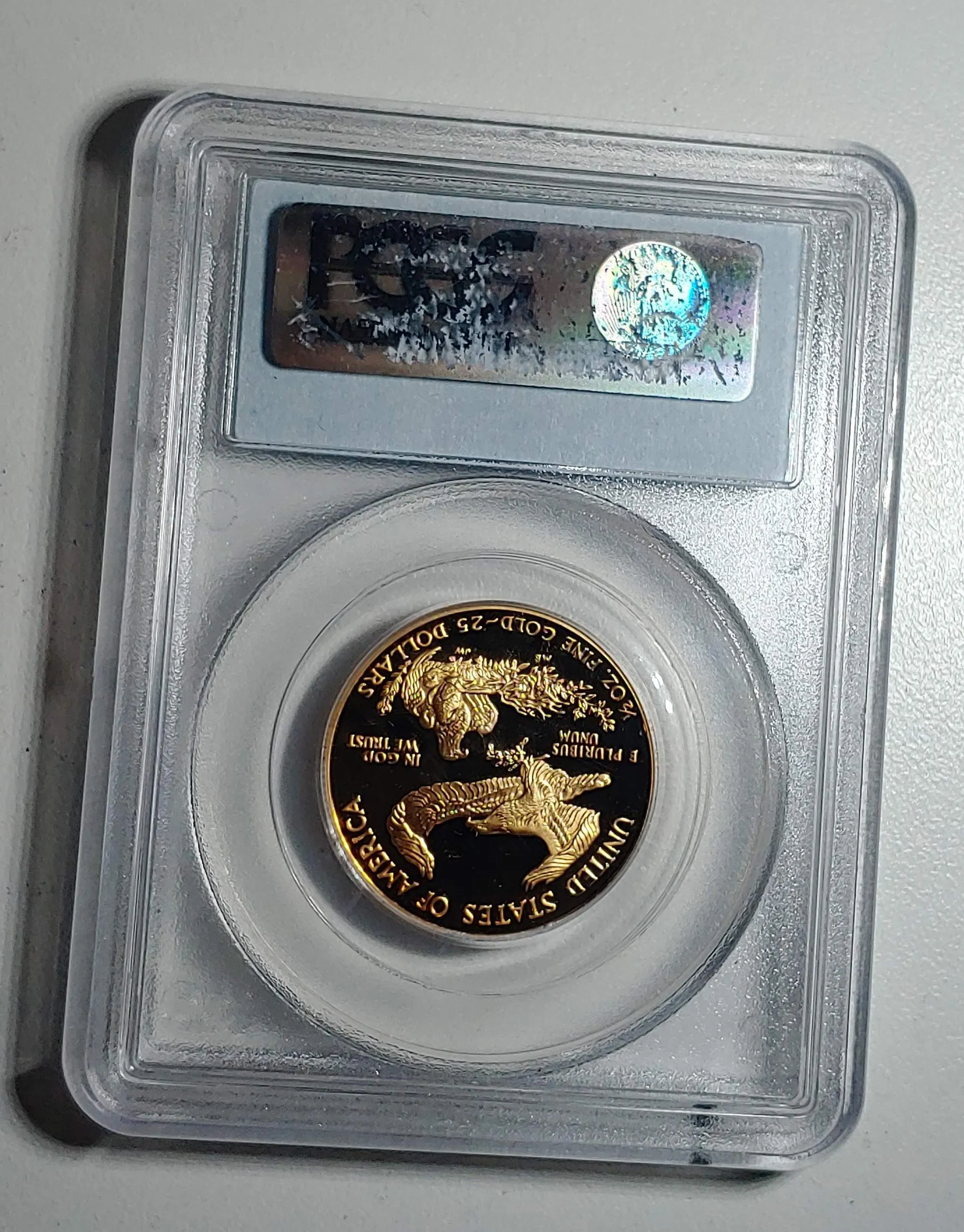 2001-W St. Gaudens 2001-W $25 Gold Eagle DCAM, PR-69 (PCGS) - $2.5K APR Value w/ CoA! ★✓