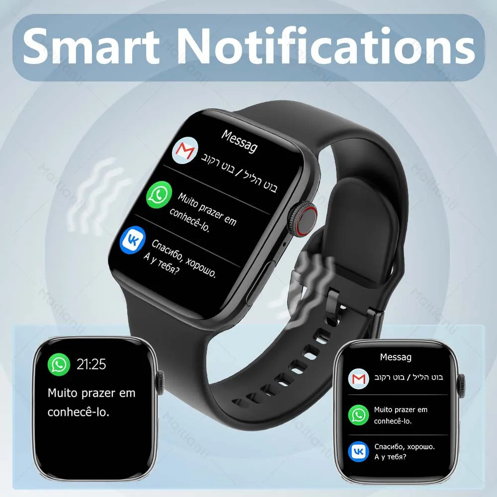 2022 Men Women Smart Watch NFC Door Access Unlock Smartwatch Bluetooth Call Fitness Bracelet Custom Watch Face Wireless Charging