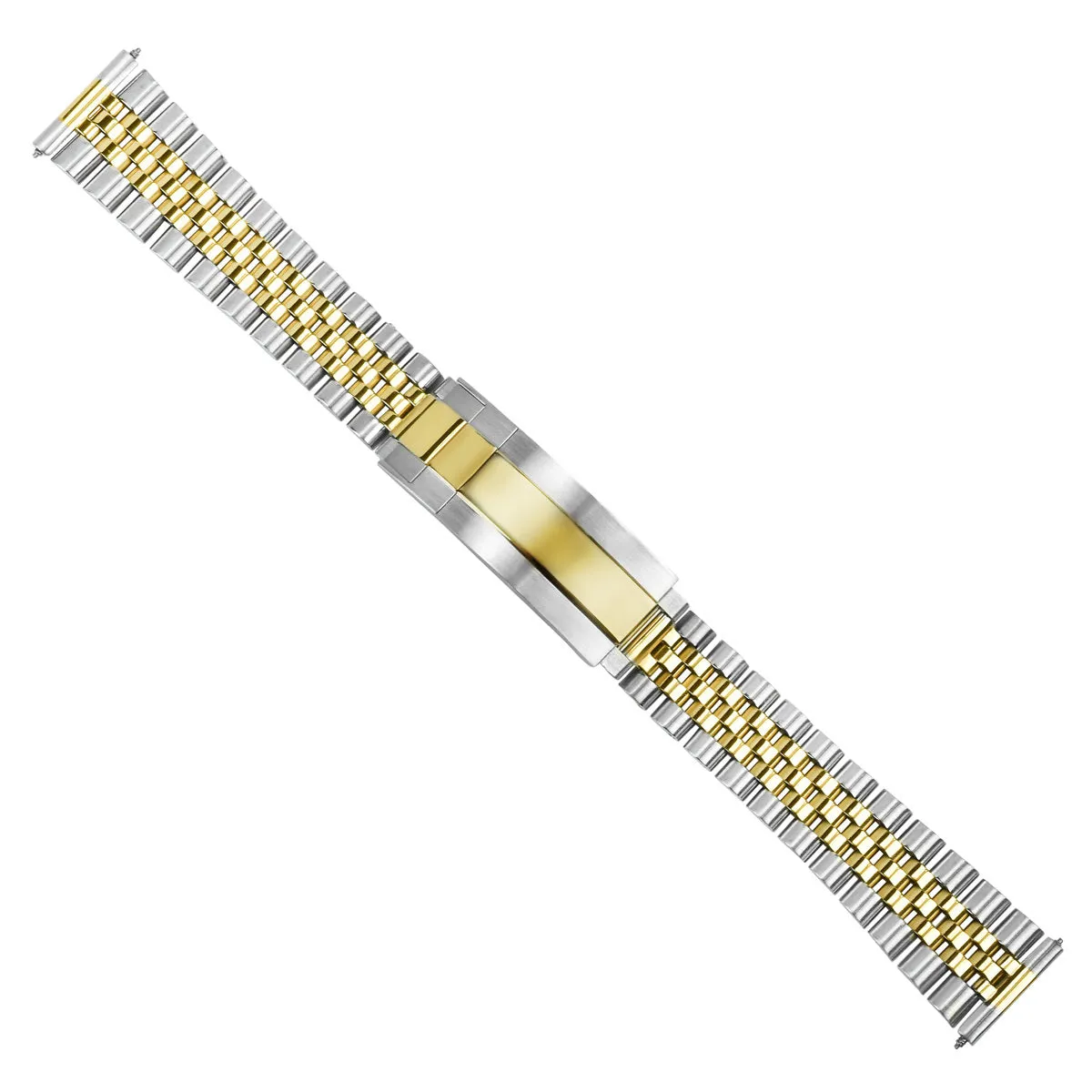 20MM JUBILEE WATCH BAND FOR ROLEX DATEJUST 1601 16233 SUBMARINER GMT GLIDE LOCK