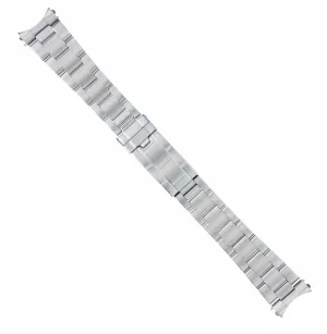 20MM OYSTER BAND STAINLESS STEEL FOR ROLEX EXPLORER SUBMARINER GMT FLIP LOCK HVY