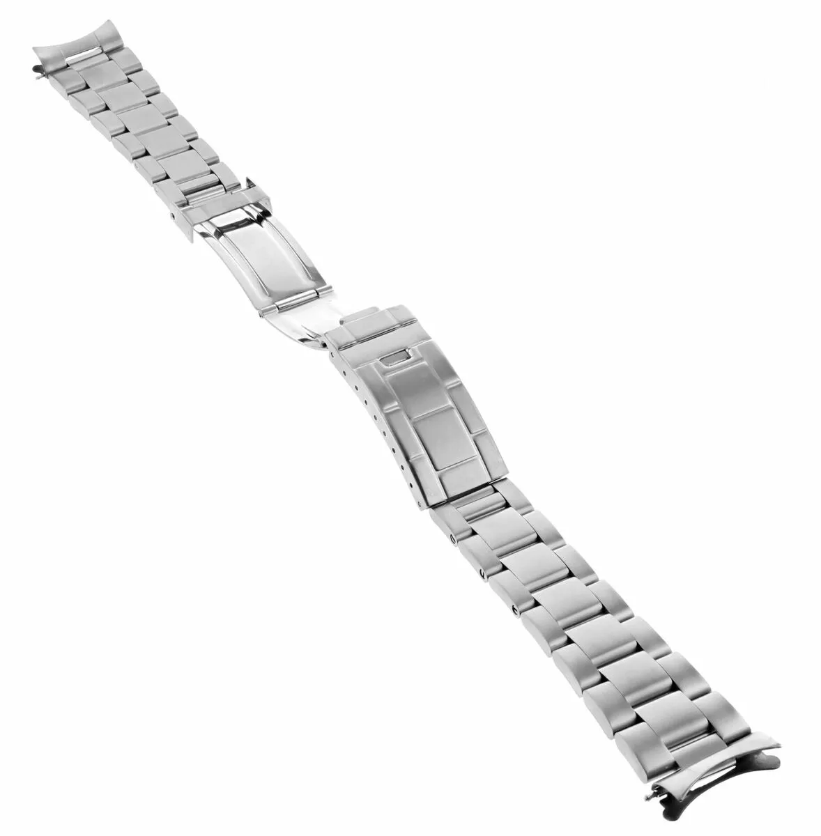 20MM OYSTER BAND STAINLESS STEEL FOR ROLEX EXPLORER SUBMARINER GMT FLIP LOCK HVY