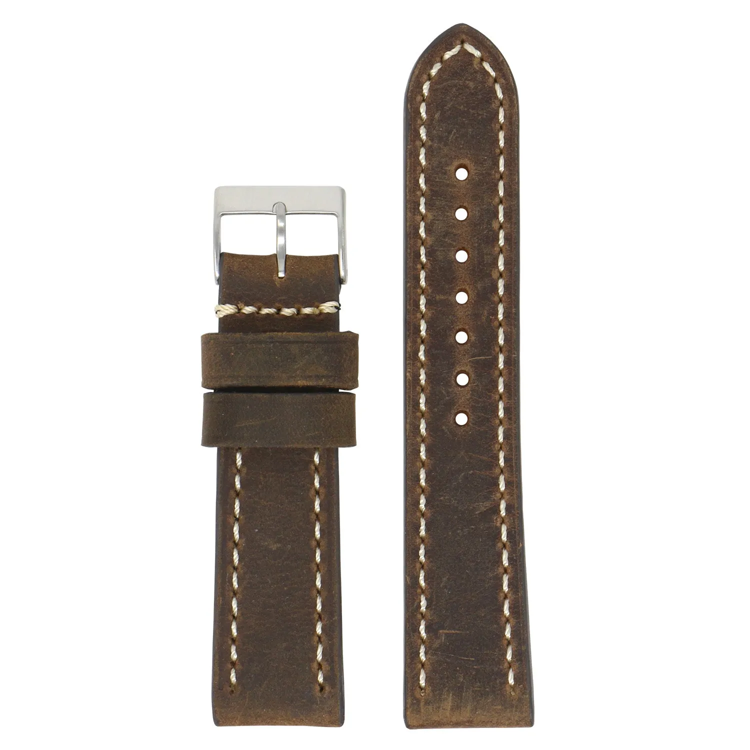 20mm Vintage Leather  Strap (Short, Standard, Extra Long)