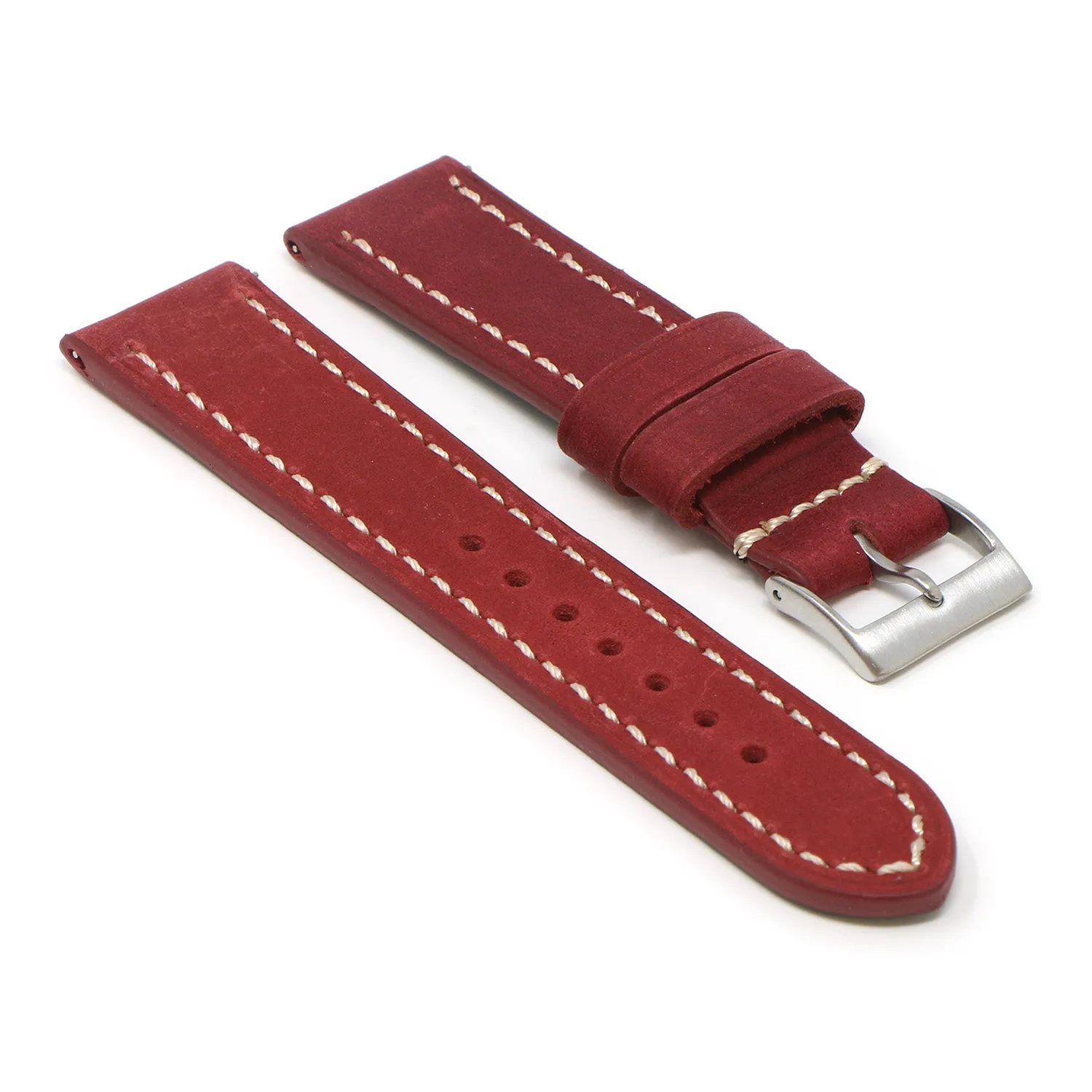 20mm Vintage Leather  Strap (Short, Standard, Extra Long)