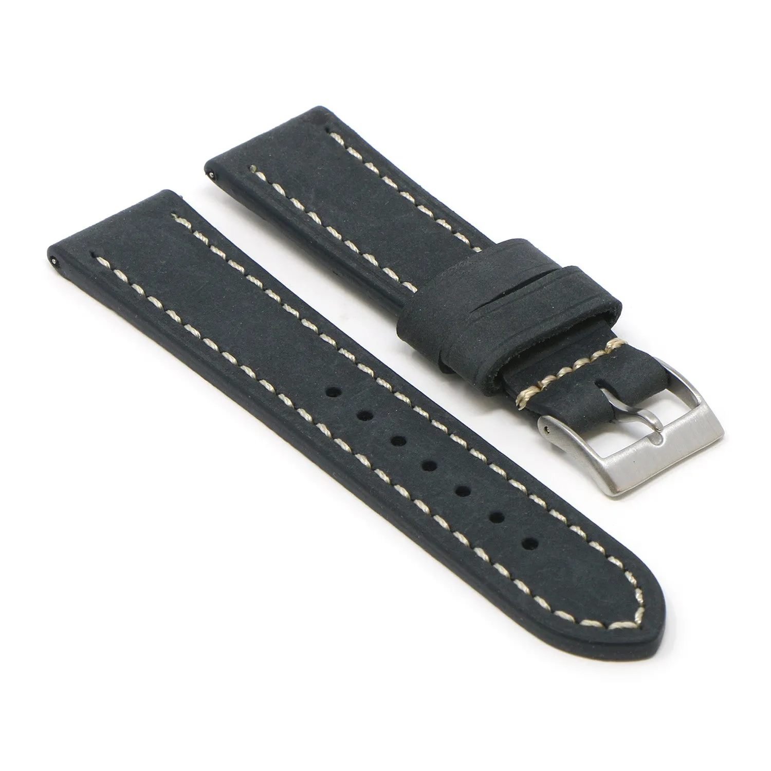 20mm Vintage Leather  Strap (Short, Standard, Extra Long)