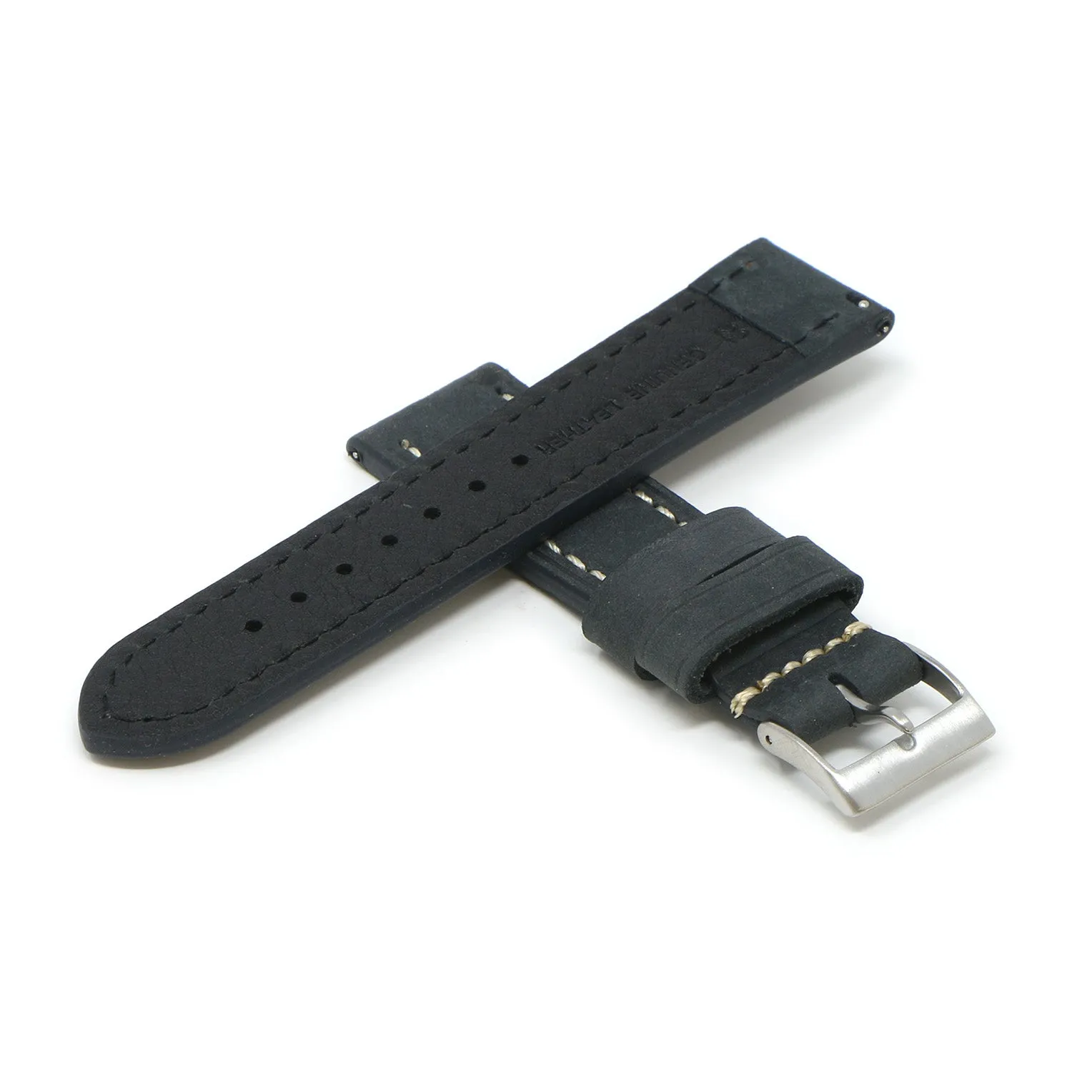 20mm Vintage Leather  Strap (Short, Standard, Extra Long)