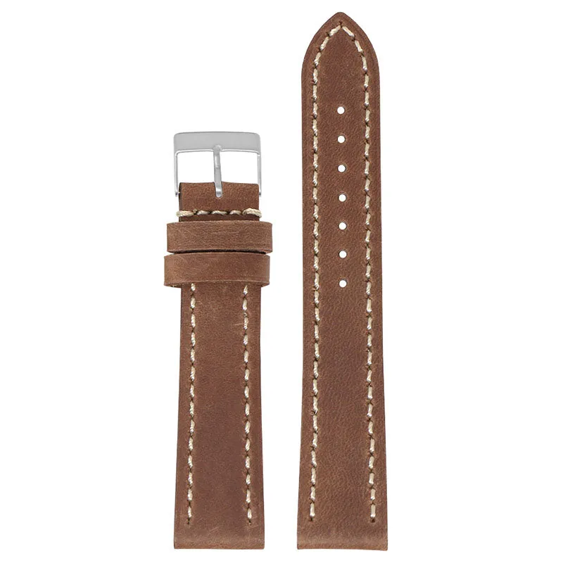 20mm Vintage Leather  Strap (Short, Standard, Extra Long)