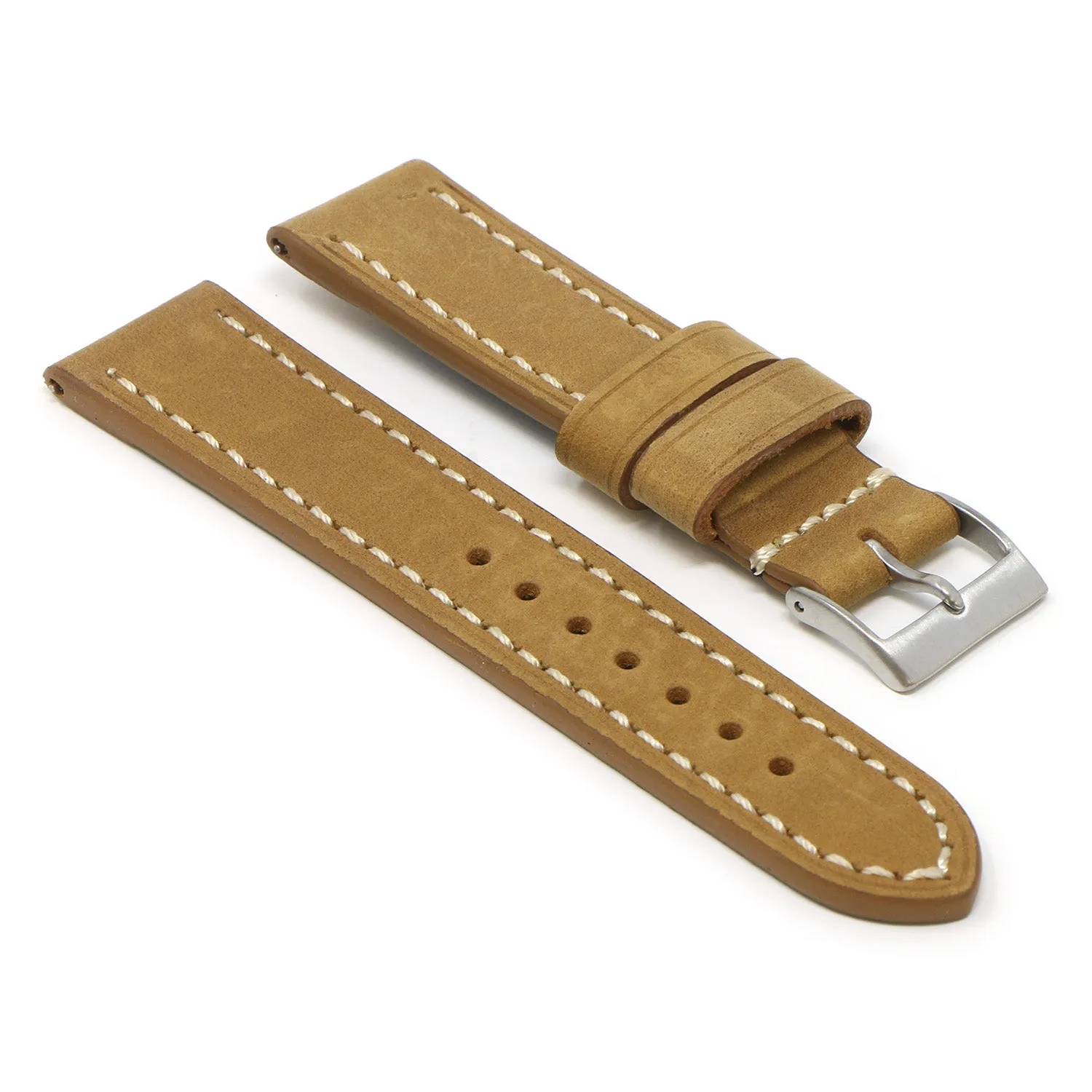 20mm Vintage Leather  Strap (Short, Standard, Extra Long)