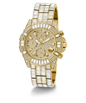 40th Anniversary Limited Edition GUESS Ladies Gold Tone Multi-function Watch