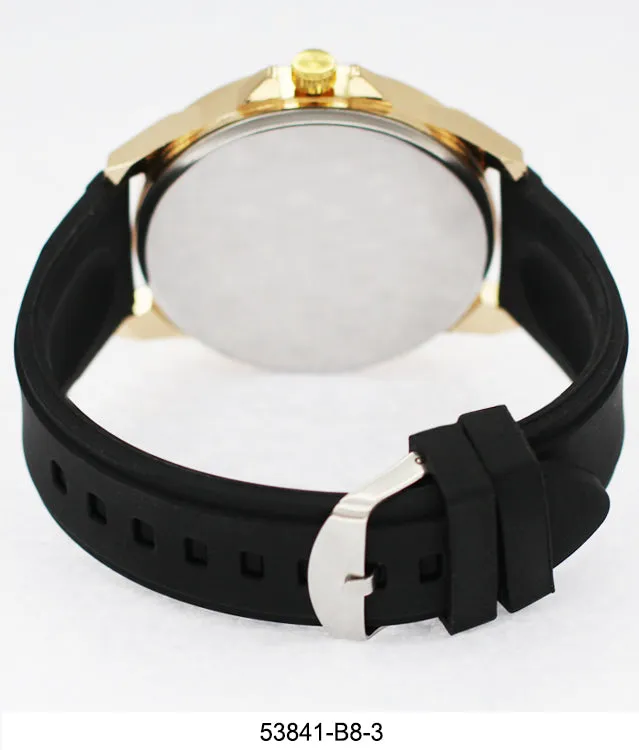 5384-B8-Gift Boxed Rubbber Strap Watch