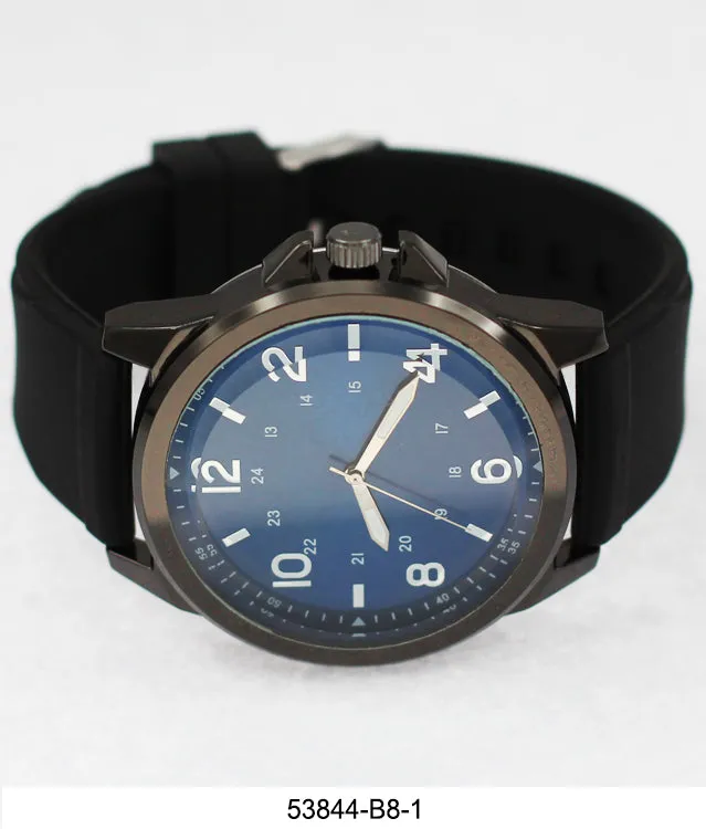 5384-B8-Gift Boxed Rubbber Strap Watch