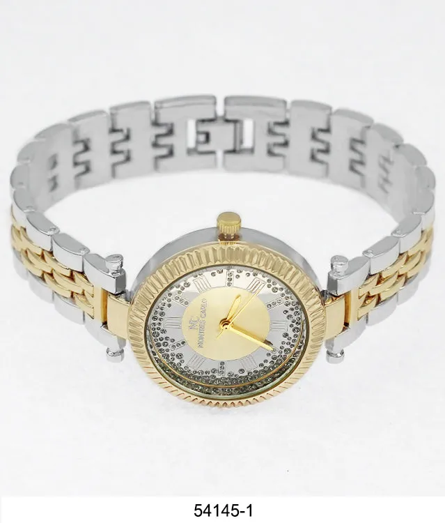 5414-Montres Carlo Metal Bracelet Watch