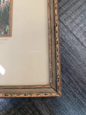 6' x 8' JOSEPH LINCOLN'S GARDEN BY CHARLES SAWYER FRAMED CIRCA 1930 - $1K APR COA!