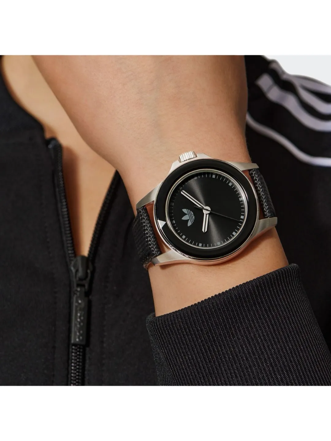 Adidas Originals Black Dial Unisex Watch - AOFH23016