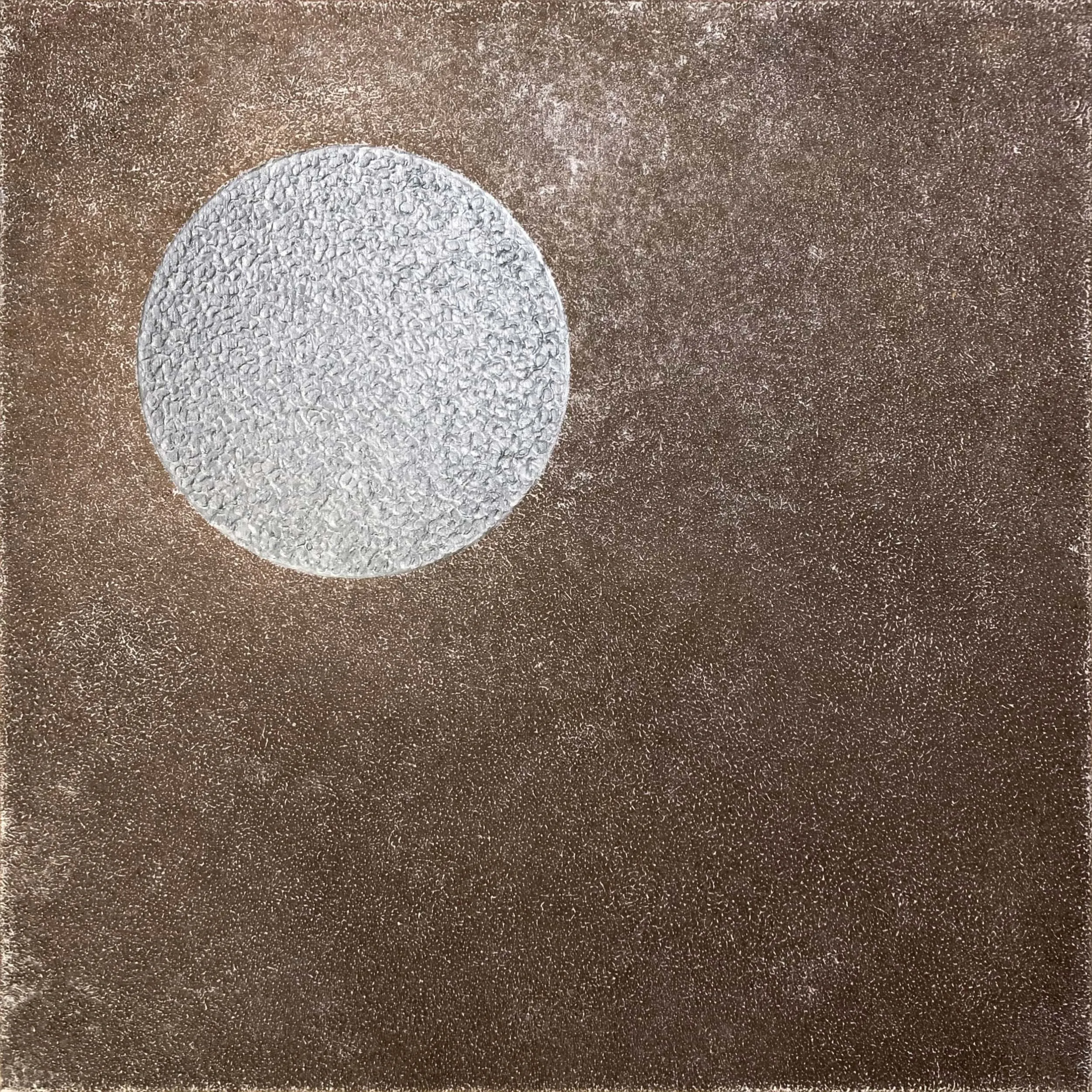 ALESSIA LU  "Full Moon" Acrylic on Canvas, 2019