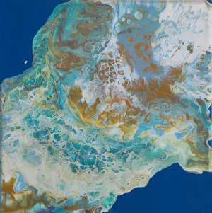 ALEXANDRA BENDIT "Devocion" Acrylic on Canvas, 2020 - $800 Appraisal Value!