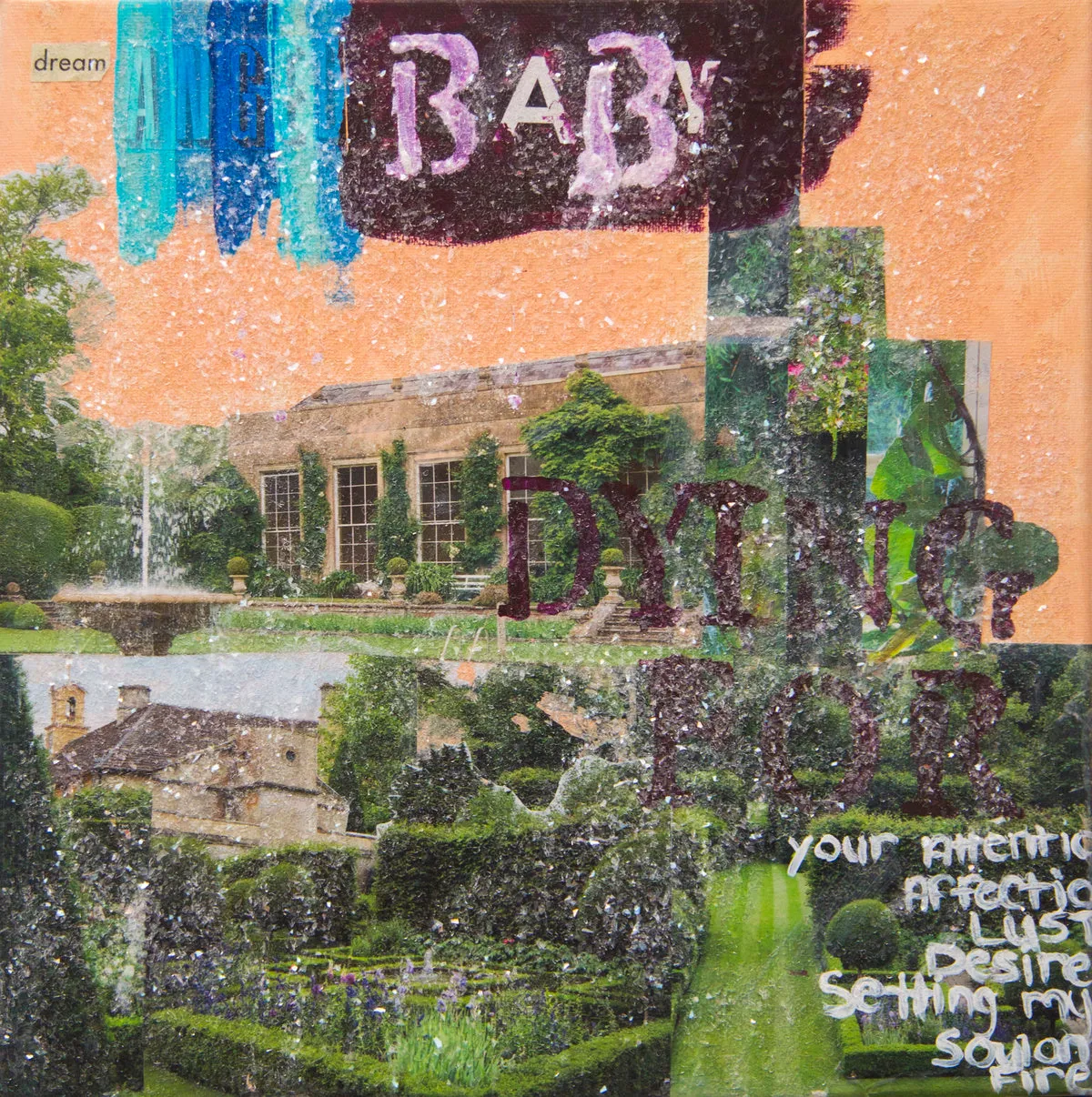 ALEXANDRA BENDIT "Infatuation" Acrylic on Canvas, 2020 - $1.2K Appraisal Value!
