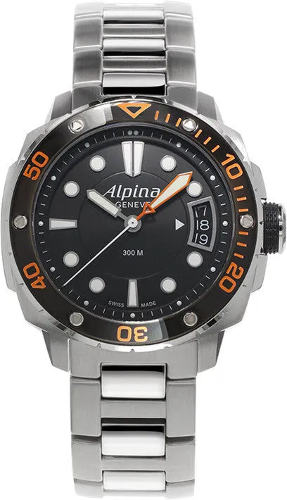 Alpina Watch Seastrong Lady Diver 300 Orange D
