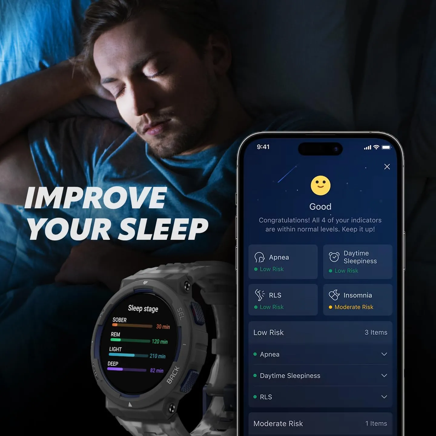 Amazfit Active Edge Smart Watch 46 mm, Rugged Sport & Fitness Watch, GPS, AI Health SCoach for Outdoor, Workouts & Exercise, 16 Days Battery, 130  Sports Modes, Android iPhone Compatible, Mint Green
