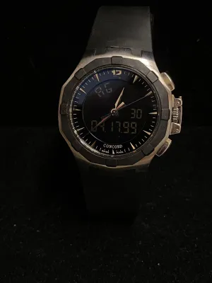 Amazing CONCORD SS Digital Unique and Ltd. Ed. Brand New Watch - $6K APR w/ COA!
