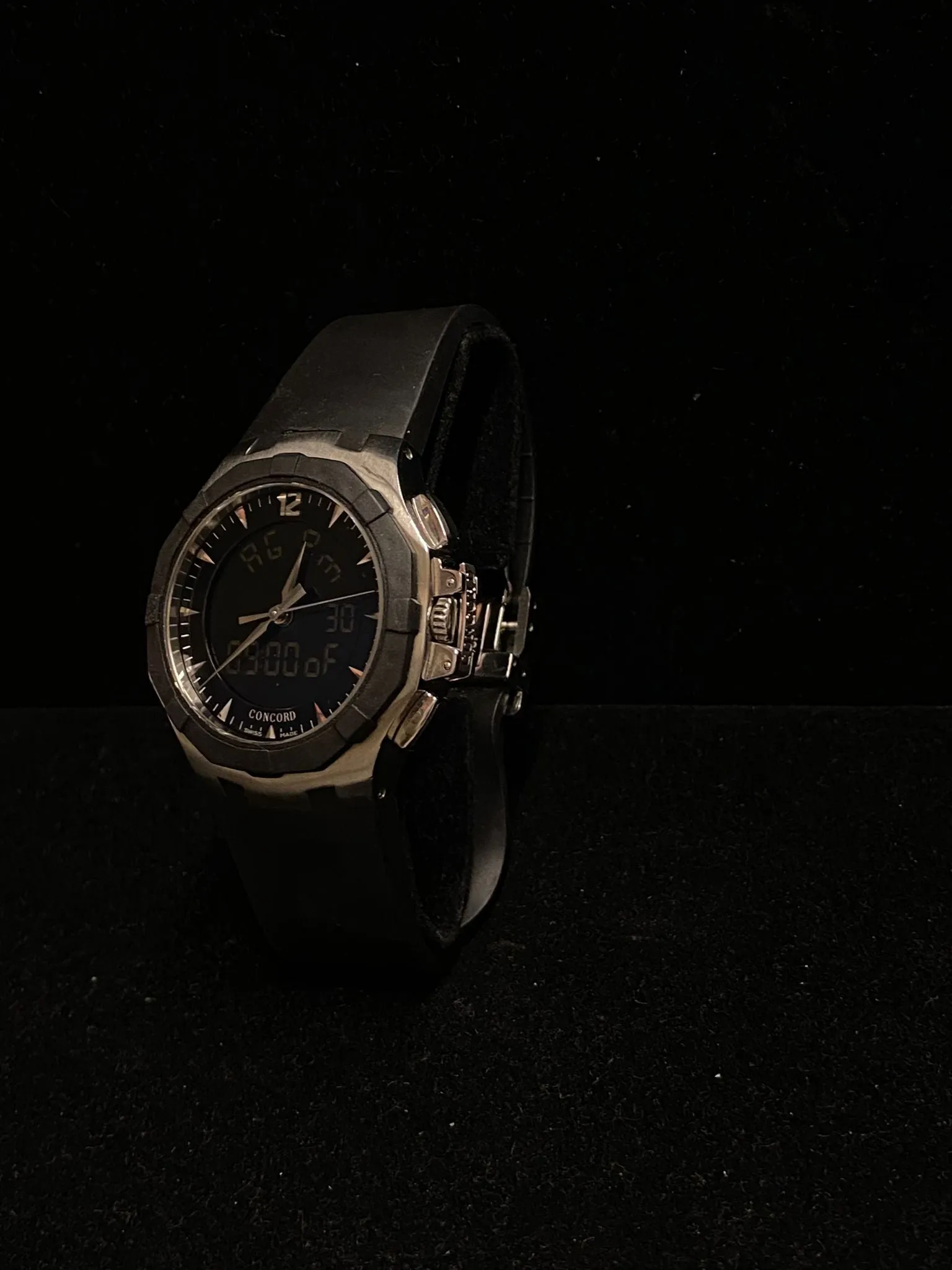 Amazing CONCORD SS Digital Unique and Ltd. Ed. Brand New Watch - $6K APR w/ COA!