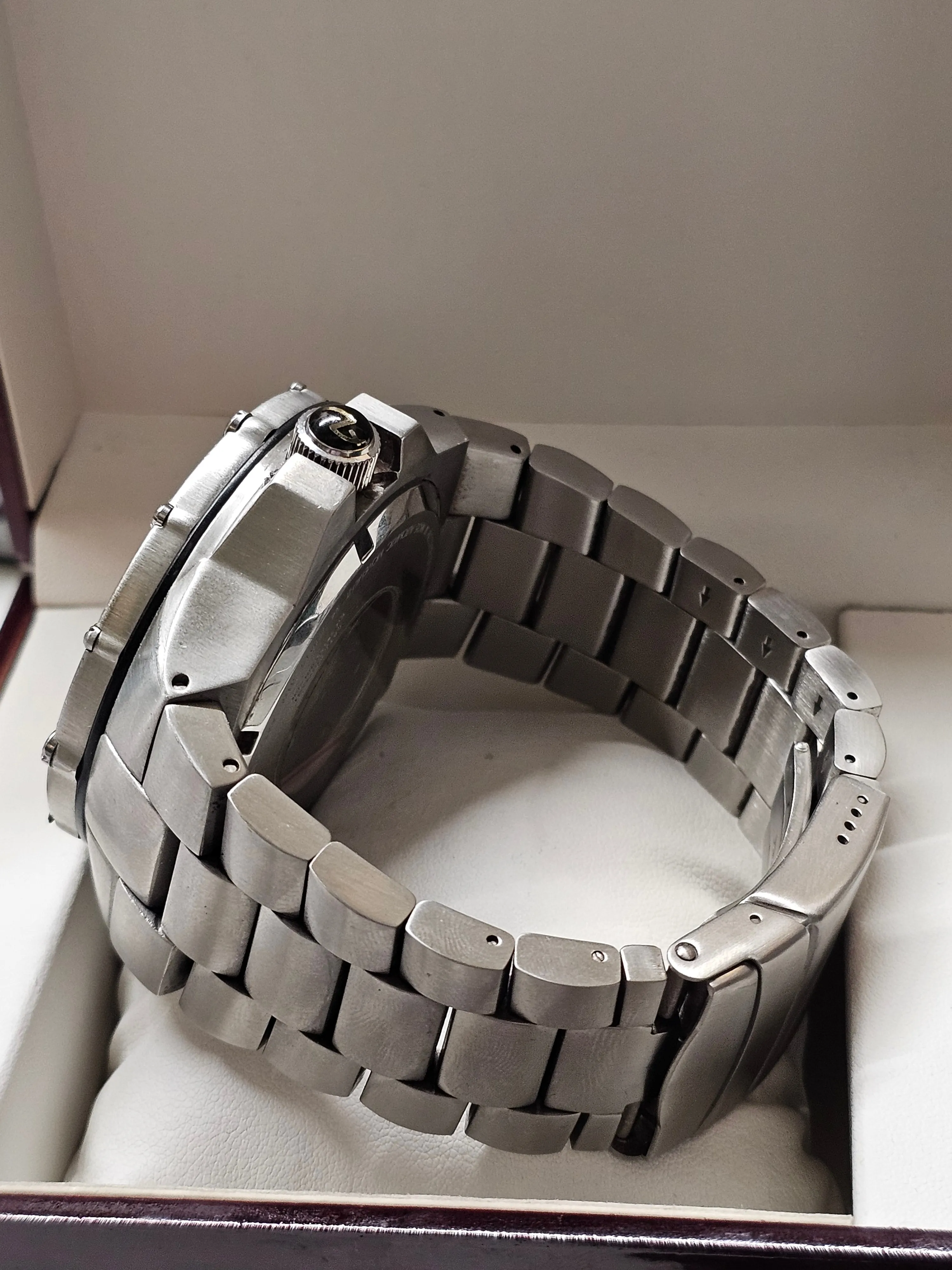 ANDROID Unique Orange Dial Date Feature Waterproof660FT Watch - $3.5K APR w/ COA