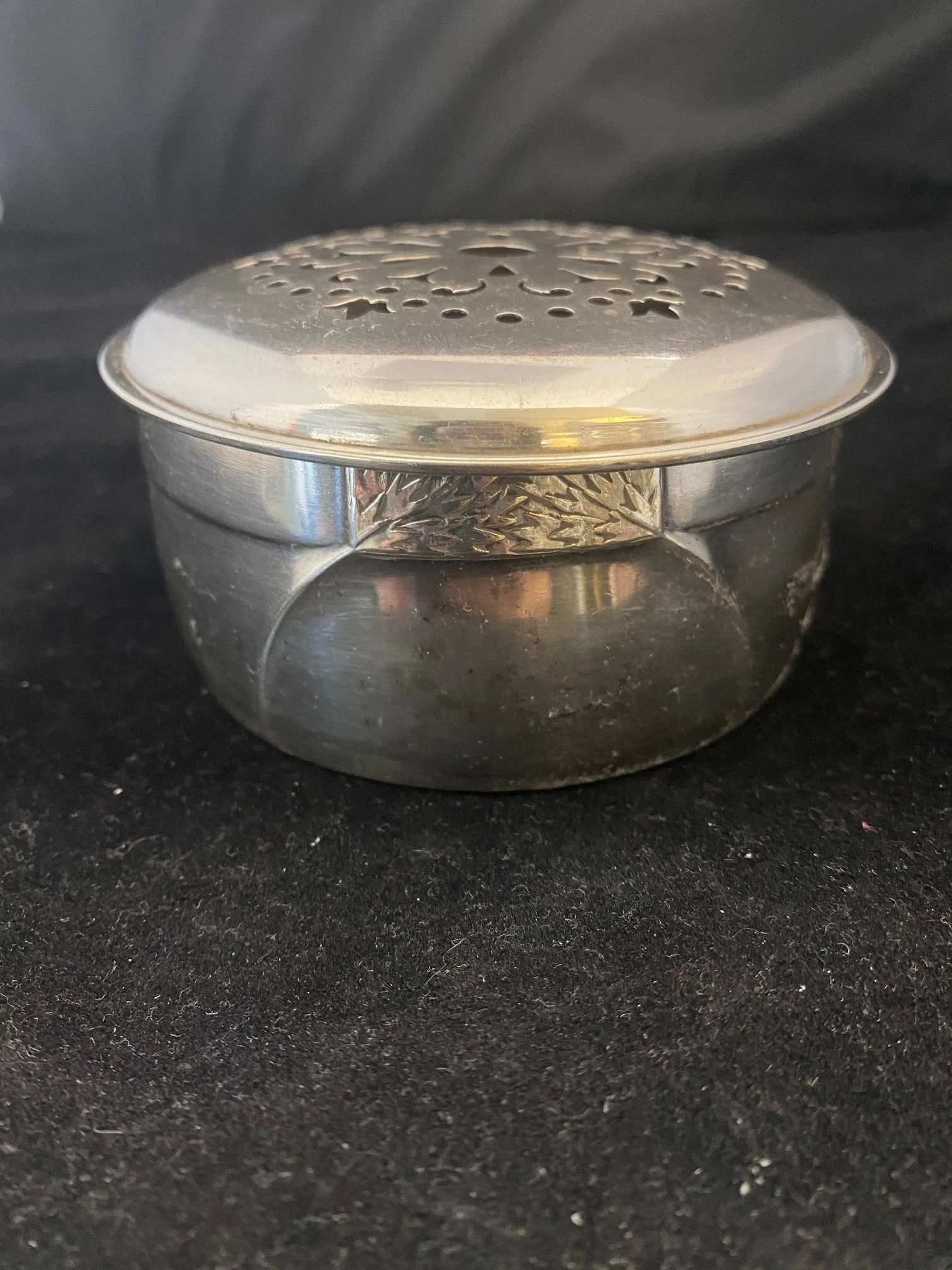 Antique C. 1920s Sterling Silver Sugar Bowl - $2K APR Value w/ CoA!