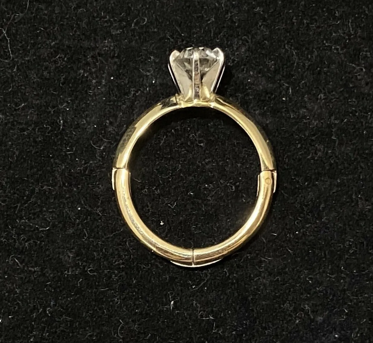 Antique Design SYG w Old Mine Diamond Solitaire Engagement Ring - $30K APR w/CoA