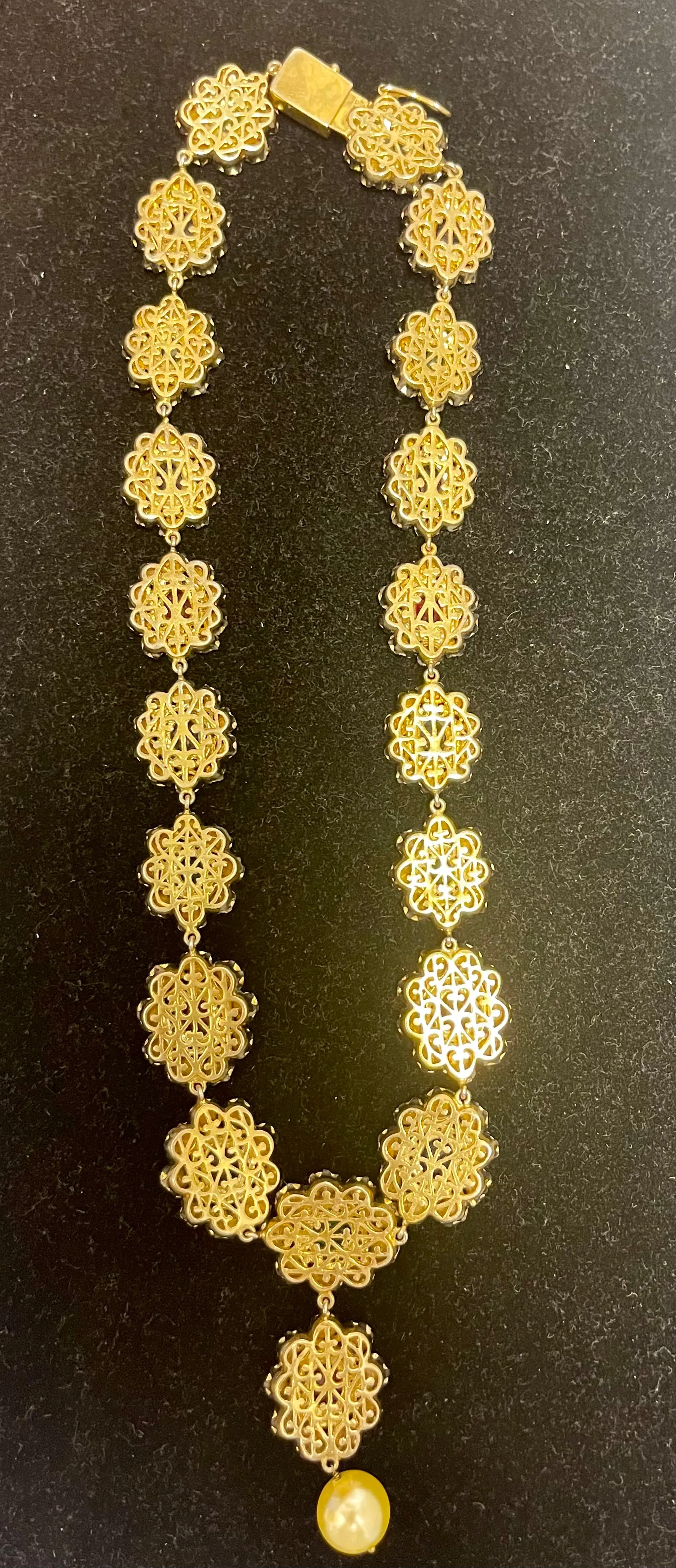 Antique Gemstone Necklace w/ Pearls, Diamonds, Rubies & More - $200K APR w/ CoA!