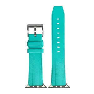 Apple Band - Shark Skin Rubber - Turquoise