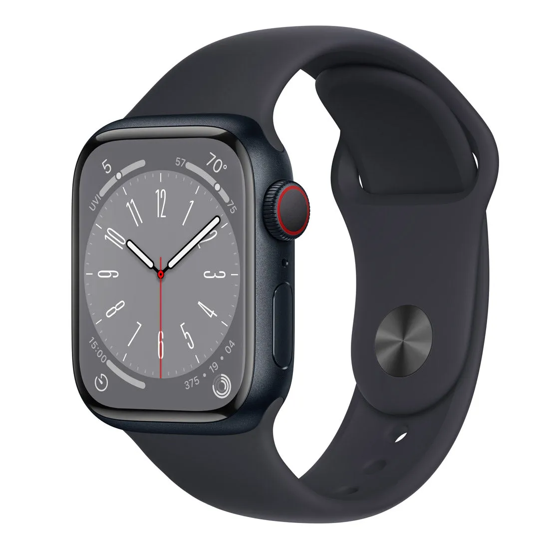 Apple Watch Series 8 GPS   Cellular 45mm Midnight Aluminum Case - Refurbished (Grade-B)