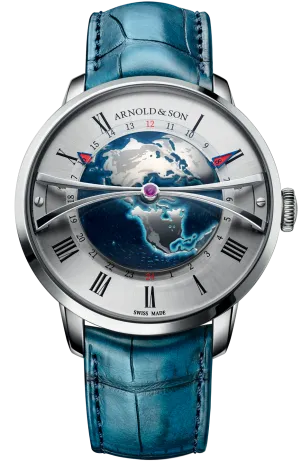 ARS Watch Globetrotter Steel Opaline Limited Edition