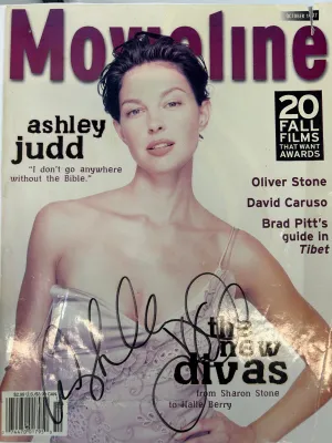 Ashley Judd October 1997 Cover of Movieline Magazine- $1K APR w/ CoA!